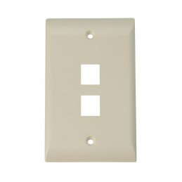 Faceplate  Eco 2 Ports Beige