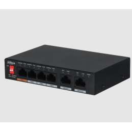 Switch 4P 10/100 Poe 60W +...
